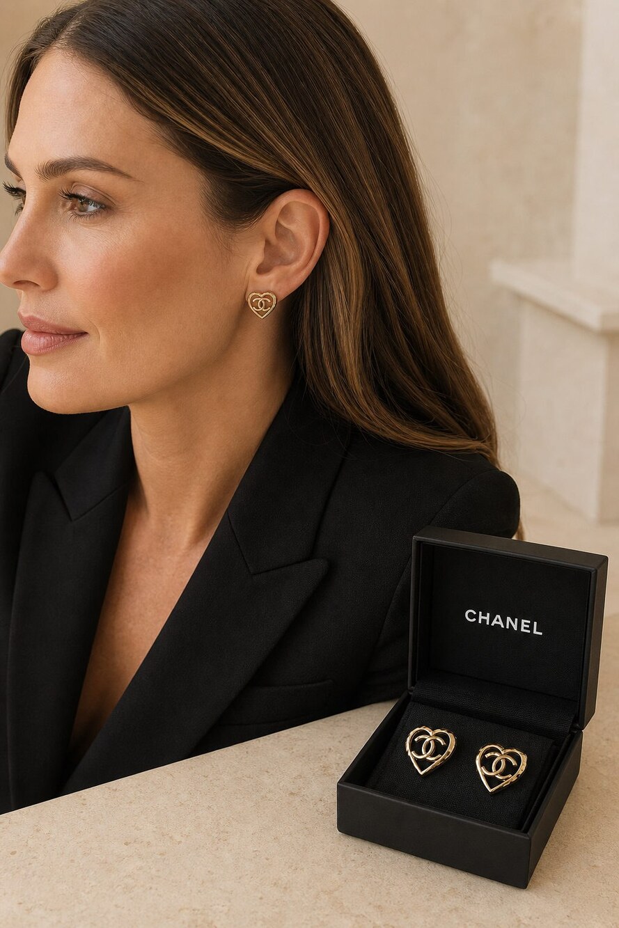 CHANEL Classic Parisian Earrings Style 26 | New with Box - Picture 8 of 9